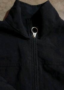 Black Jacket/ Winter Coat For Woma