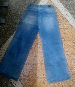 Trendy Denim Wide-Leg Jeans