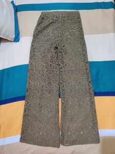 Crochet Wide Leg Pants