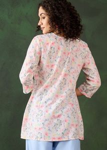 Floral Print Kurta