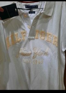 Tommy Hilfiger White Polo Shirt