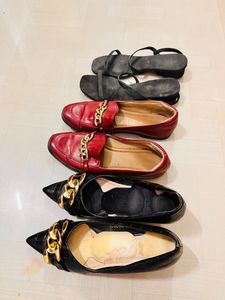 Three Footwear Set