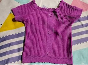 Purple Crop Top 💜