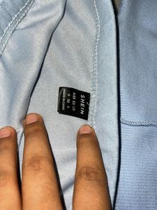 Blue Classy Two-Piece Set