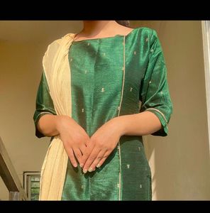 Elegant Green Kurta Set
