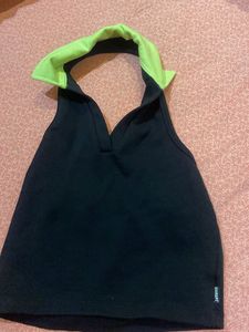 Disrupt halter neck Top