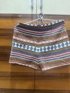 Ethnic Print Skort-from Singapore