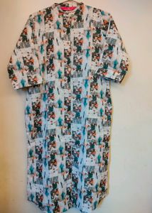 Multi Colour pathani kurti