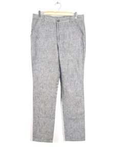 Amnesia Grey Straight Fit Formal Pant (Men&#39;s)