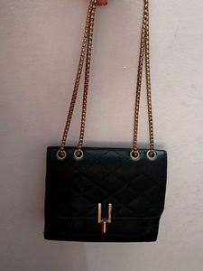 Party Black Sling Bag