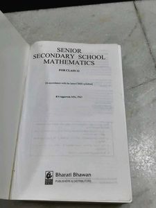 Senior Secondary School Mathematics