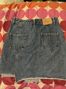 Denim Mini Skirt