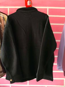 Zegemen Black Button-Down Shirt