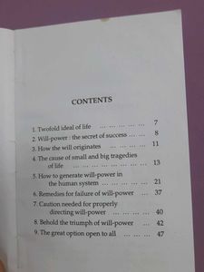 Will-power And Its Development Book,
