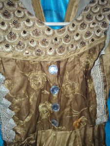 Embroidered Party Dress
