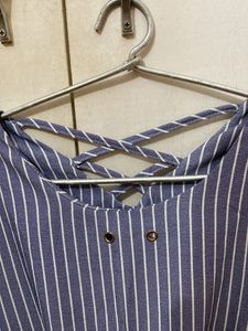 Women Lavender Dress Knee Length | 30-32 Inch Bust