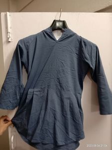 Navy Blue Top, Fancy Top