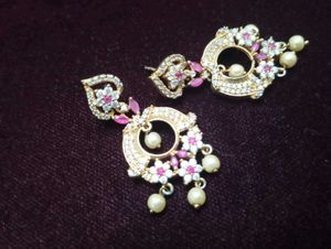 Elegant Pearl Drop Earrings