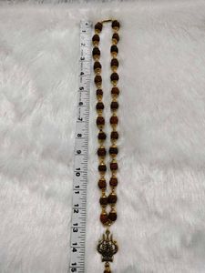 Rudraksha Trishul Necklace