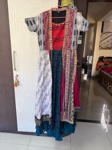 Boho Chic Patchwork Maxi Dress