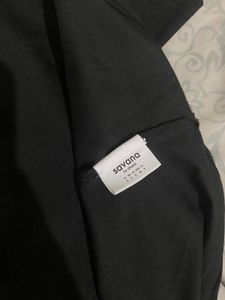 savana Black Maxi Dress