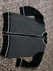 Striped Knit Sweater