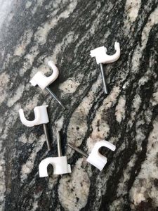 Cable Clips with Nails - Pack of 40