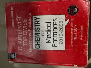 Chemistry for Medical Entrances