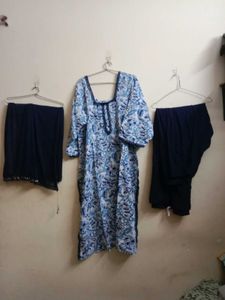 Printed Kurta with Pants