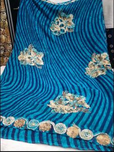 Sequence Georgette Saree