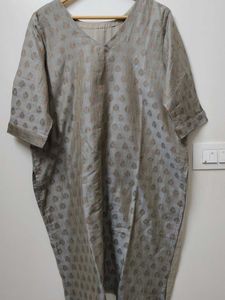 3 Piece Cotton Silk Suit Set