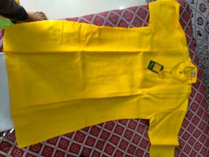 Yellow Kurta Set For 15-18 Year Boys