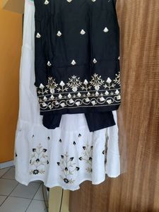 Party wear Kurti Skirt Set