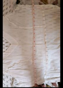 Like New Kurti White Colour No Stain Marks Just Gr