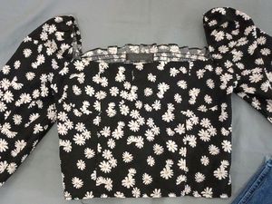 A Flowery Crop Top