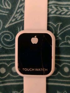 Touch Watch With Apple Symbol
