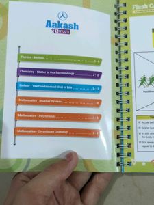 Aakash Class 9 Flash Card