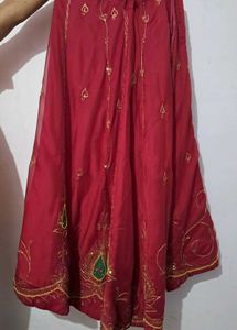 Antique lehenga Choli In Red color