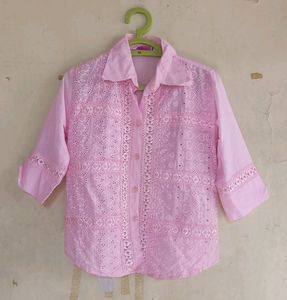 Pink Lace Shirt 💖