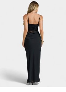 Black Lace Maxi Dress