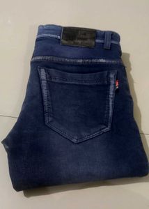 Dark Blue Denim Jeans