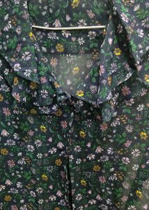 Floral Chiffon Top