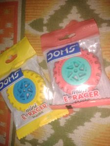 Doms Mini Wheel Eraser&#39;s(2 Piss/Random Colour)🤫