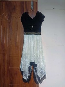 Black & White Party Dress