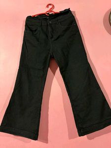 Black Flared Jeans