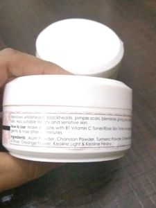 Face Peel Mask Powder And Beauty Grains
