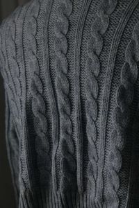 Blue Knit Sweater