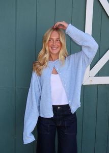 Pintresty 🌸Blue Knit Cardigan