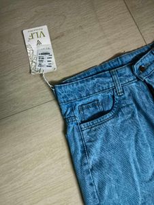 Blue Wide Leg Jeans