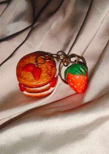 Cute Dessert Keychain